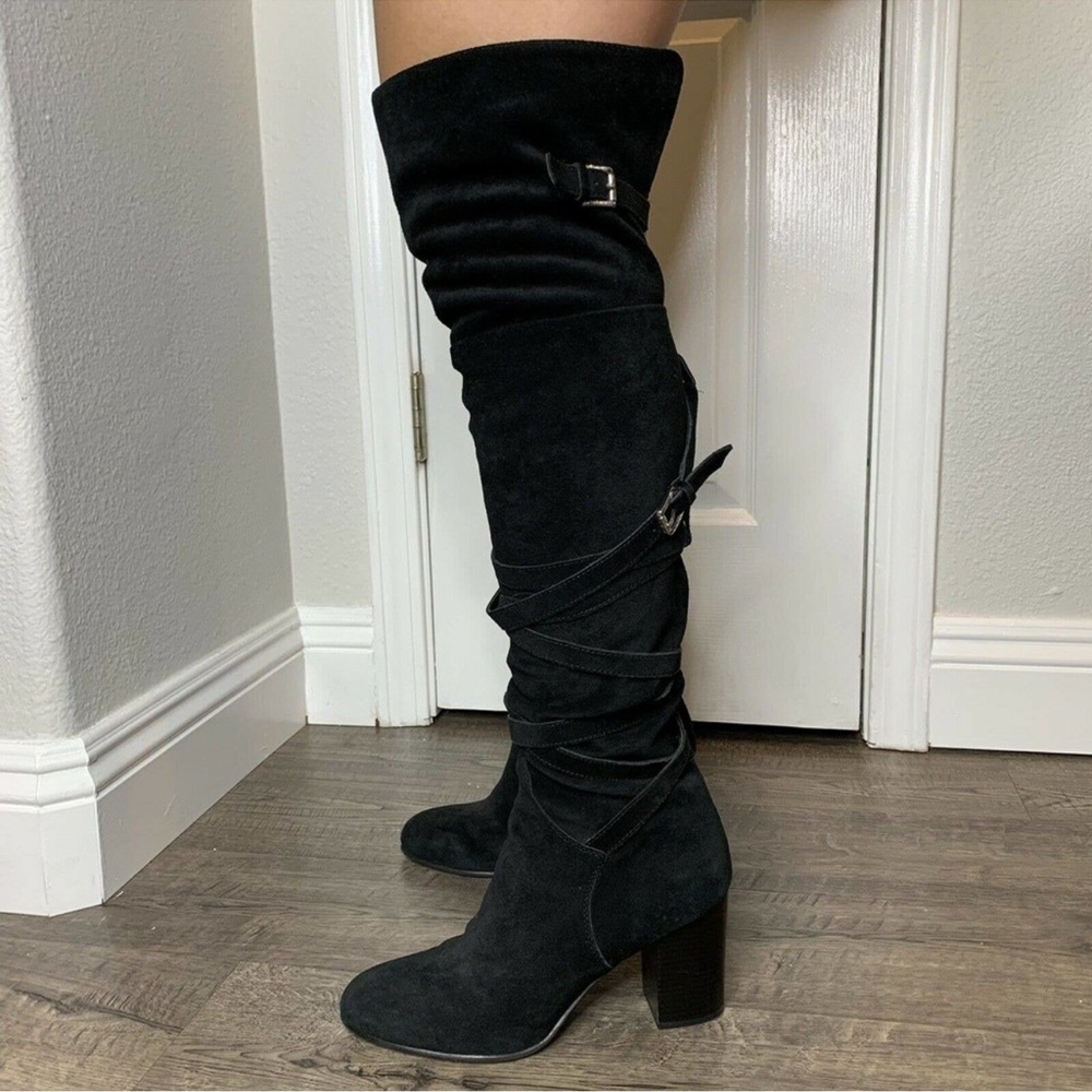 NEW! Sam Edelman Tall Sable Over The Knee Suede Boots - Size 9 🛵 - Picture 2 of 9